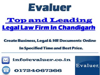 Evaluer - Top & Best leading Law Firms in Chandigarh