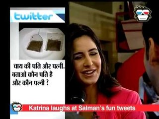 Katrina Kaif can't stop laughing over Salman Khan's funny tweets