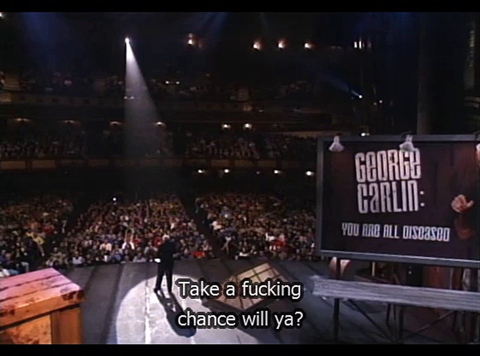 George Carlin - You Are All Diseased 1/2 - Stand Up Comedy Show