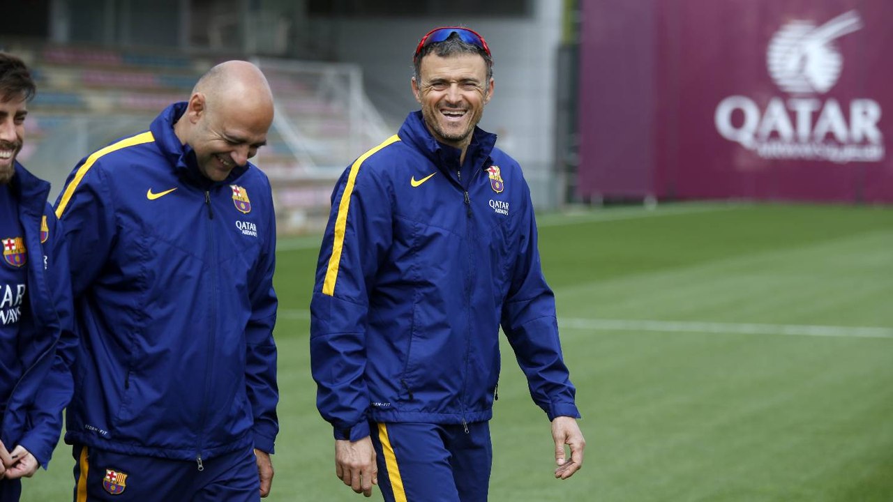 Luis Enrique: “Llegamos bien y con muy buenas sensaciones”