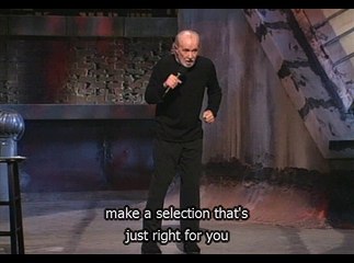 George Carlin - You Are All Diseased 2/2 - Stand Up Comedy Show