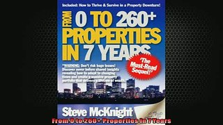 Free PDF Downlaod  From 0 to 260 Properties in 7 Years  DOWNLOAD ONLINE
