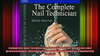READ book  Complete Nail Technician A handbook for artificial nail professionals Hairdressing and Full Free