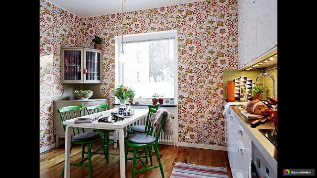 Обои для кухни 2014