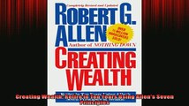 EBOOK ONLINE  Creating Wealth Retire in Ten Years Using Allens Seven Principles READ ONLINE