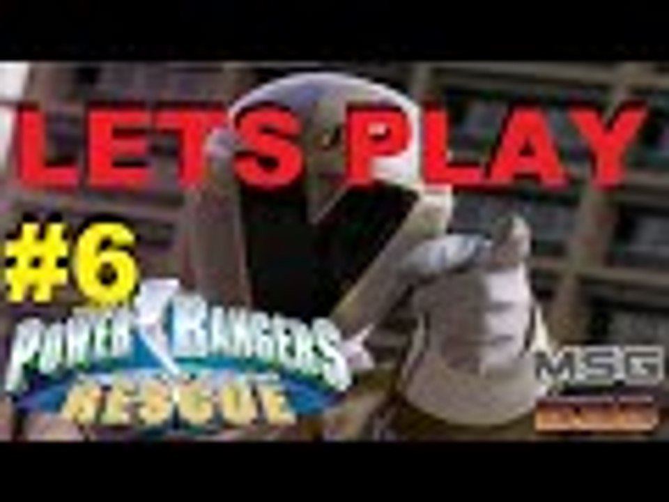 Let's Play Power Rangers Lightspeed Rescue #6 - Lightspeed Rescue (PlayStation One)