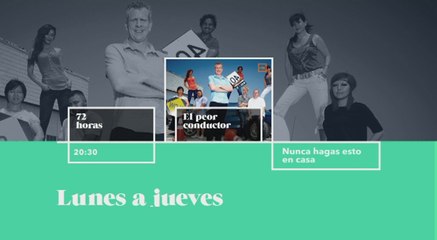 TEN - Avance de programación - Lunes a jueves (2016)