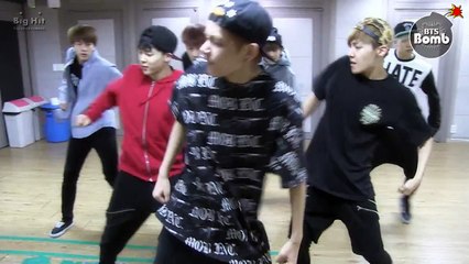 [BANGTAN BOMB] when BTS was practicing the showcase