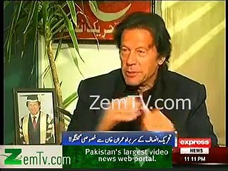 Imran Khan UnHappy with Government Operation Against Taliban
