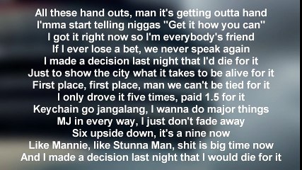 Drake - 9 // (Lyrics Only)