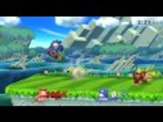 SIT DOWN YOSHI! Smash Wii U Me (Diddy Kong) vs Adam (Yoshi)