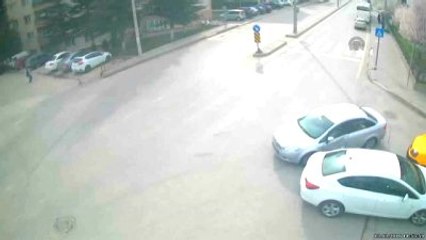 Trafik Kazaları Mobese Kamerasında