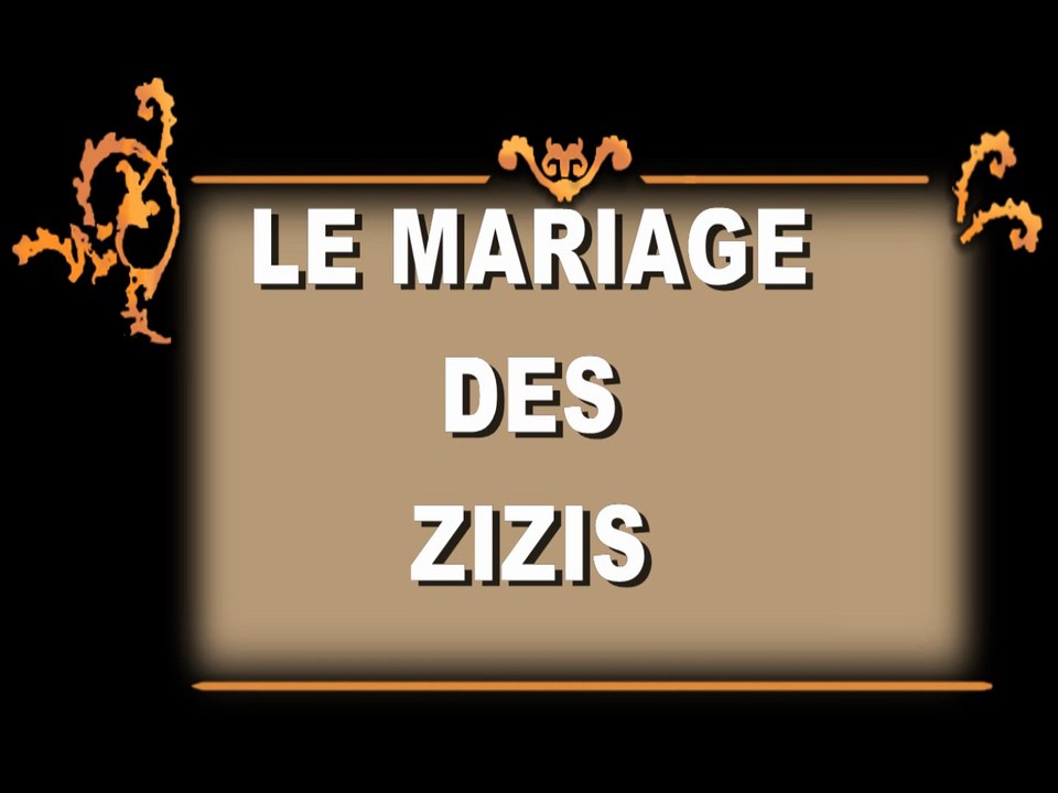 LE MARIAGE DES ZIZIS