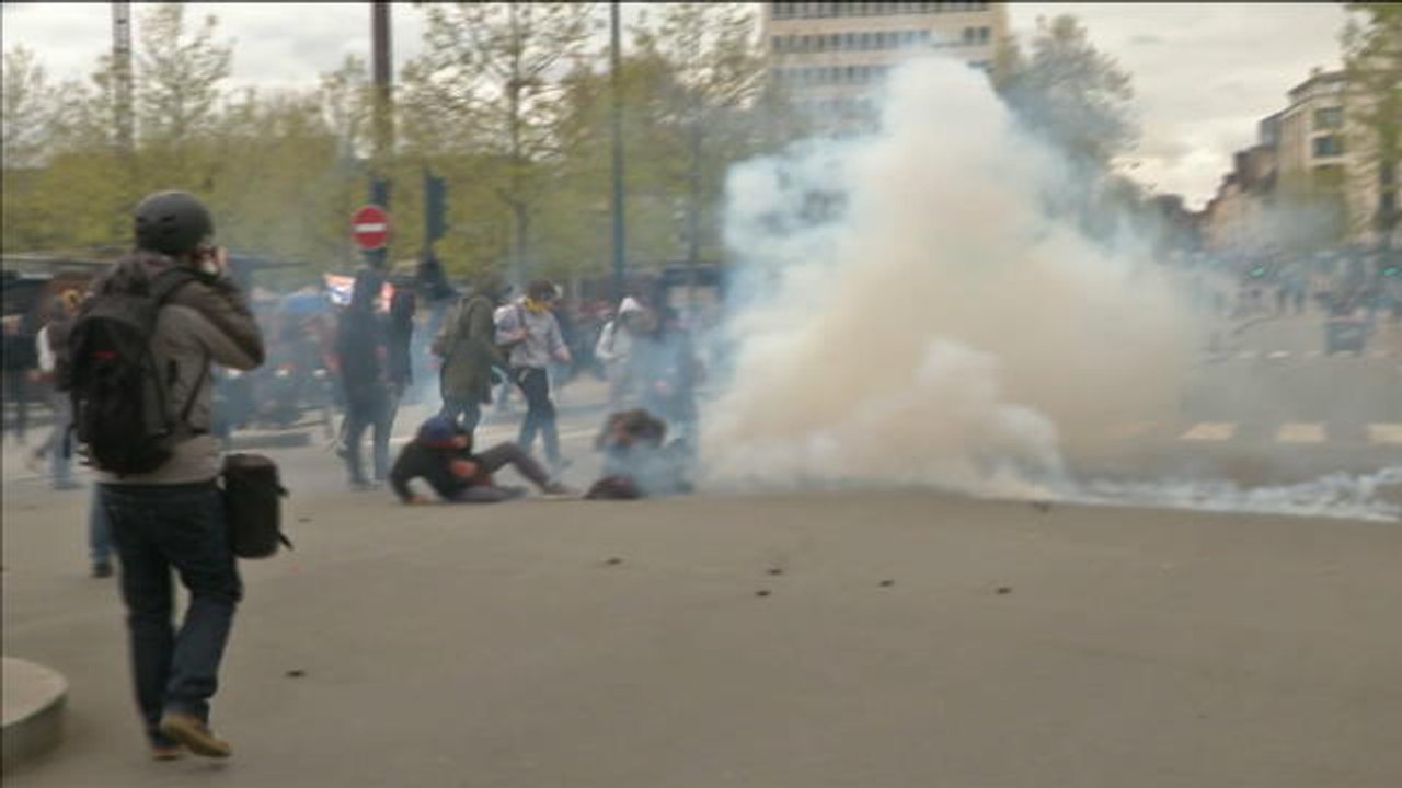 Mobilisation Loi Travail à Rennes : un jeune manifestant grièvement blessé a perdu son oeil - Le 29/04/2016 à 16h16