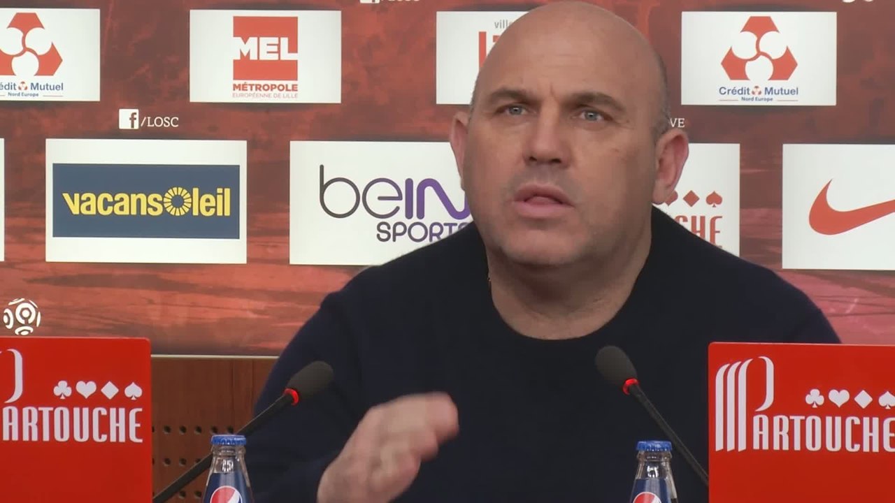 Foot - L1 - LOSC : Antonetti «Une réflexion continuelle...»