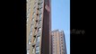 Wall falls off high-rise building in China - Crime _ Accidents _ Newsflare