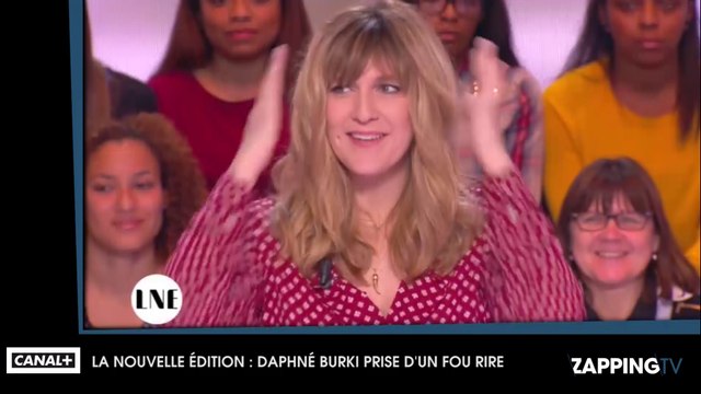 La Nouvelle Edition : Daphné Bürki prise d'un fou rire en parlant de sexe (Vidéo)