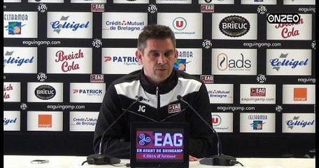 POINT PRESSE (EAG) : AVANT MONACO - GUINGAMP