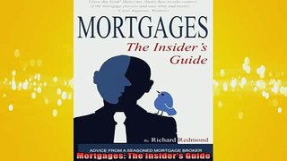 READ book  Mortgages The Insiders Guide  FREE BOOOK ONLINE