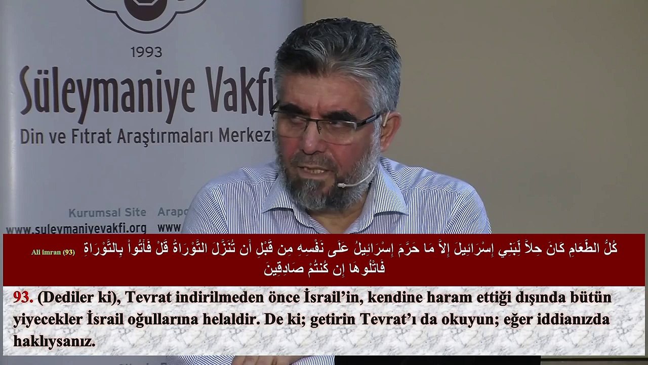 ALi iMRAN (94-97) KURAN SOHBETLERi (19.08.2014)