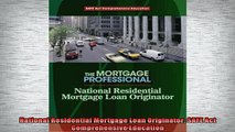 EBOOK ONLINE  National Residential Mortgage Loan Originator SAFE Act Comprehensive Education  FREE BOOOK ONLINE