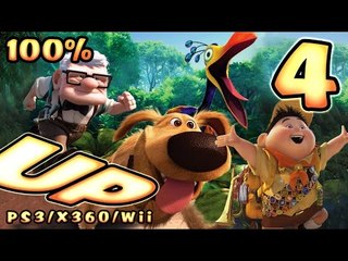 Disney Pixar's UP Walkthrough Part 4 (PS3, X360, Wii) 100% Level 5 - A Voice in the Mist