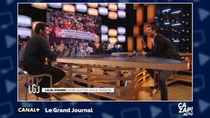 Les journalistes du Grand Journal pris à parti en direct sur leur travail par des invités