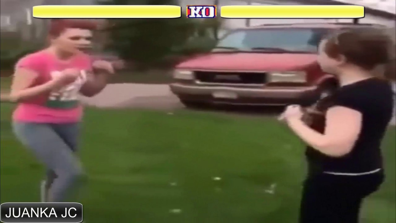pelea de mujeres version street fighter