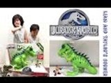 Jurassic World Tyrannosaurus Rex | Dinosaur | Toy Unboxing and Review | Liam and Taylor's Corner