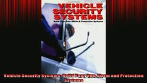 READ book  Vehicle Security Systems Build Your Own Alarm and Protection Systems Online Free