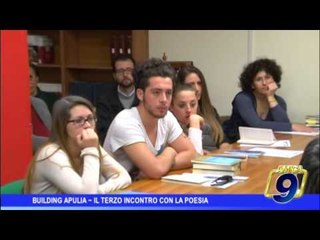 Building Apulia , il terzo incontro è con la poesia