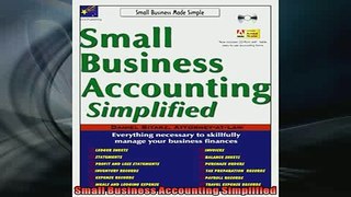 READ book  Small Business Accounting Simplified  FREE BOOOK ONLINE