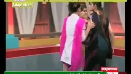 Pakistan GIRLS Fight - Qandeel Baloch on Live TV