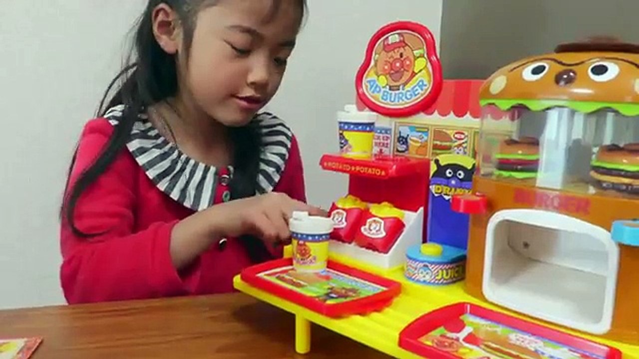 ほんものそっくりグミ★アンパンマンハンバーガー屋さん