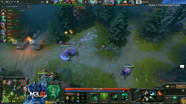 OG vs Secret Game 1 - MarsTV Dota 2 League Winter 2016 UB Quarterfinals - OG DOTA 2 vs Team Secret_67