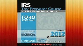 Free PDF Downlaod  IRS Tax Preparer Course and RTRP Exam Study Guide 2012  DOWNLOAD ONLINE