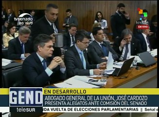 Cardozo: no se conoce el acto jurídico para juzgar a Rousseff
