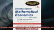FREE DOWNLOAD  Schaums Outline of Introduction to Mathematical Economics 3rd Edition Schaums Outlines  FREE BOOOK ONLINE