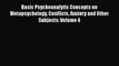 [Read book] Basic Psychoanalytic Concepts on Metapsychology Conflicts Anxiety and Other Subjects: