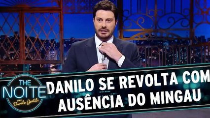 Danilo fica revoltado com mais uma ausência do Mingau