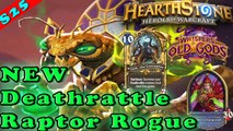Hearthstone | N'Zoth Deathrattle Raptor Rogue Deck & Decklist | Constructed STANDARD | Old Gods
