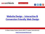 Website Design - Interactive & Conversion   Friendly Web Design | SEO Architects