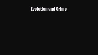 [PDF] Evolution and Crime Read Online