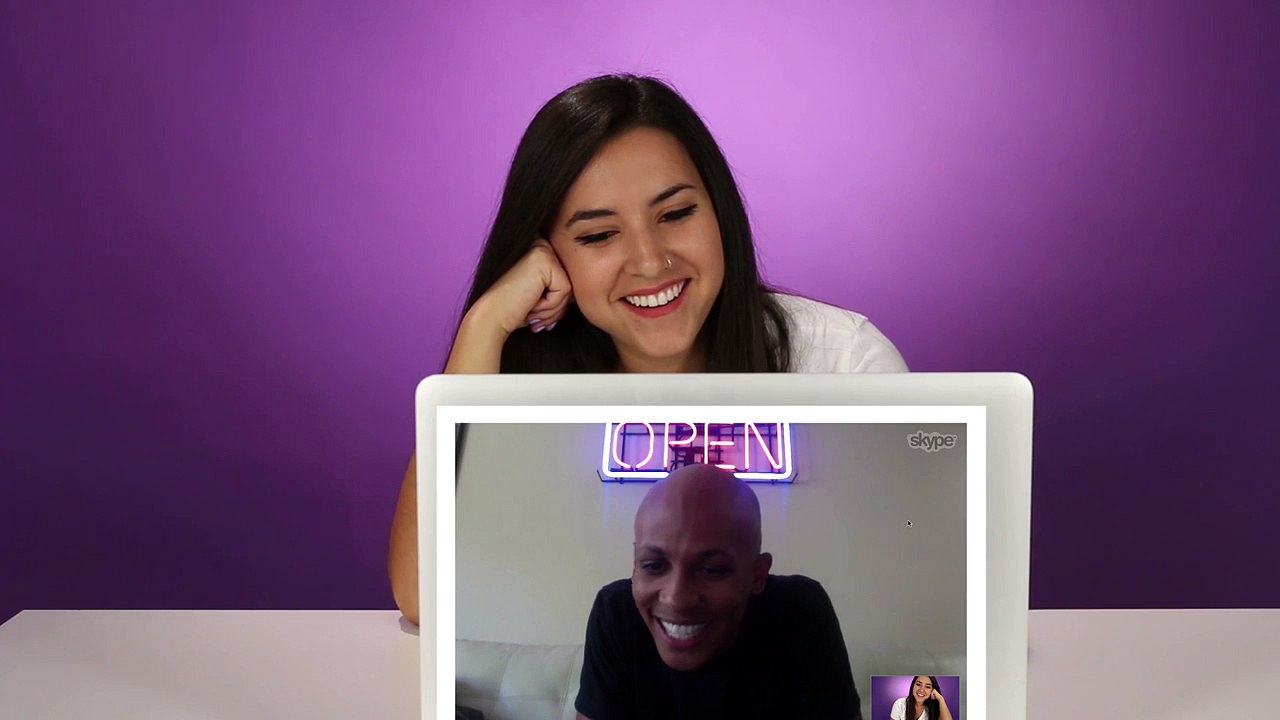 People Video Chat Their First Crushes • Chantel And Nick