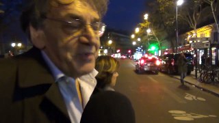 Alain Finkielkraut après son éviction de la Nuit Debout
