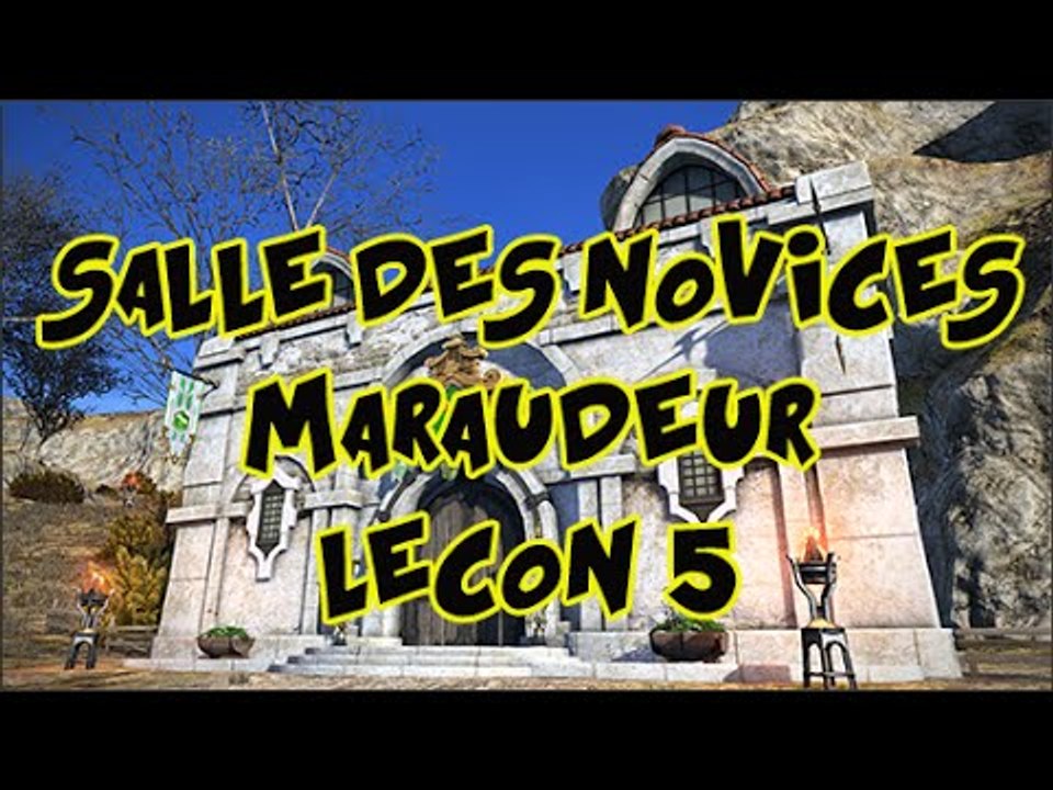 Maraudeur - Salle des novices Lecon 5 - FFXIV Heavensward