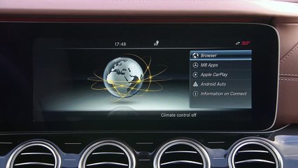 Mercedes Benz E 220 d - Дизайн интерьера в Kallaite Зеленый трейлер