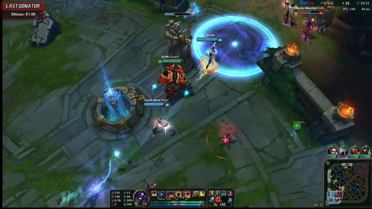 LoL / SFV avec Adran / GHlive