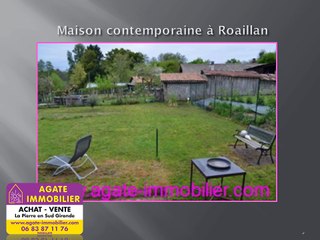 MAISON VENDRE 4 CHAMBRES 33210 ROAILLAN GIRONDE