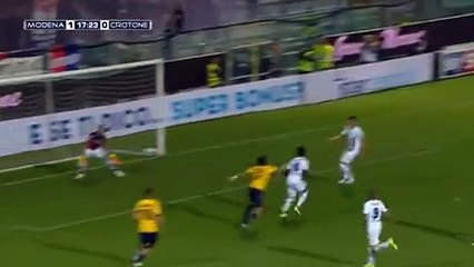 Luppi GOAL - Modena 1-0  Crotone 29.04.2016